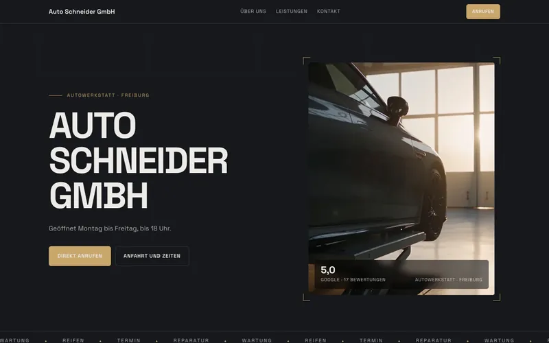 Vorschau der Website für Auto Schneider GmbH